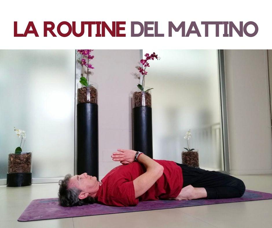 Yoga routine del mattino